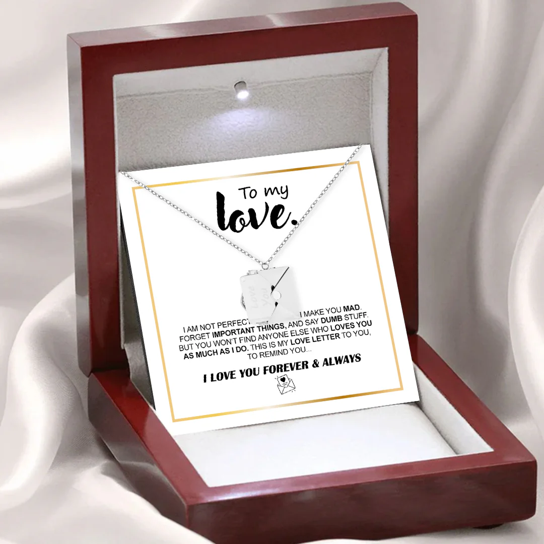 Necklace with Hidden Love Letter – Romantic Gift for Her - Image 7