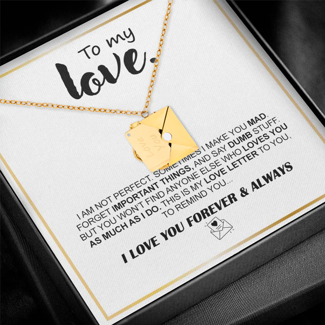 Necklace with Hidden Love Letter – Romantic Gift for Her - Image 9