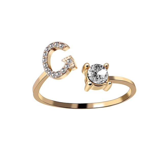 Personalized initial ring - To my favorite Person - Image 11