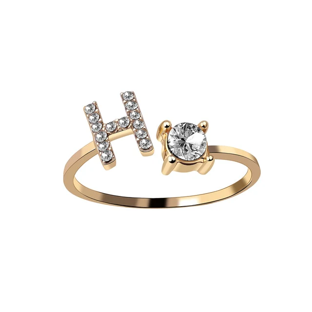 Personalized initial ring - To my favorite Person - Image 12
