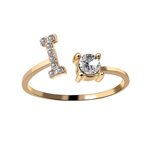 Personalized initial ring - To my favorite Person - Image 13