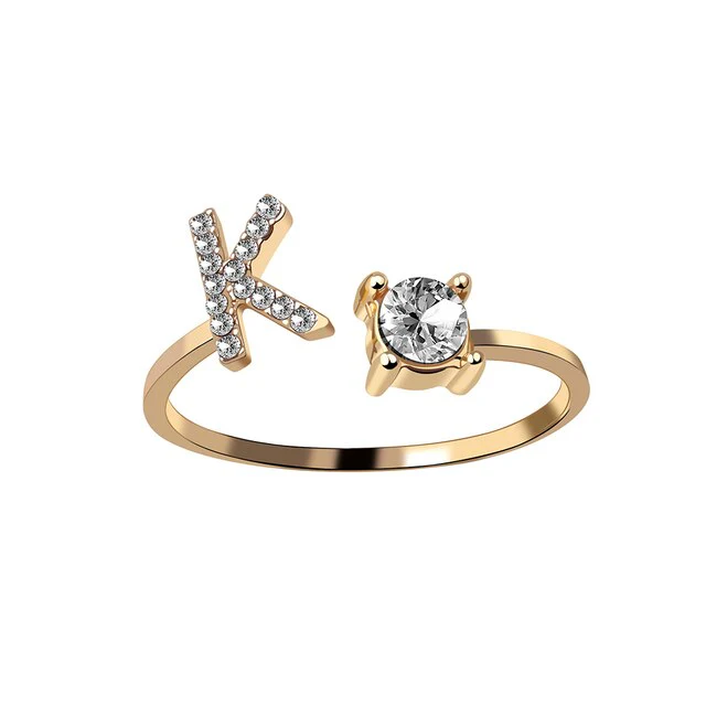 Personalized initial ring - To my favorite Person - Image 15