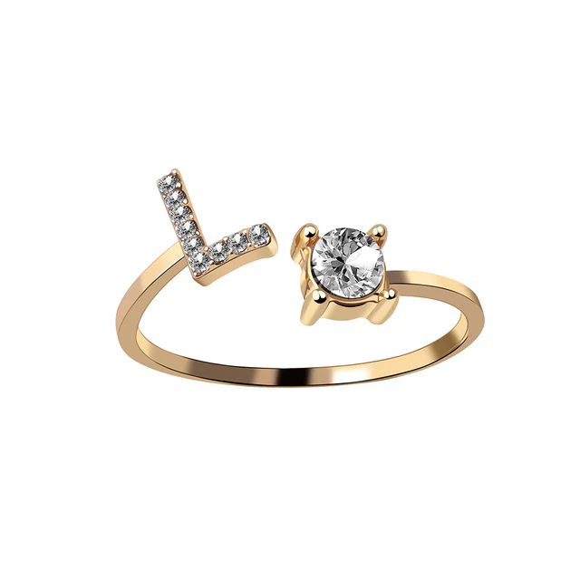 Personalized initial ring - To my favorite Person - Image 16