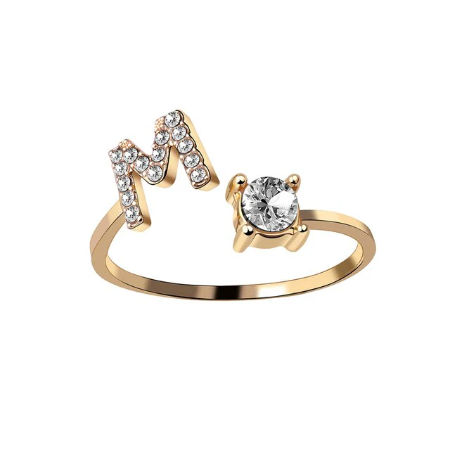 Personalized initial ring - To my favorite Person - Image 17