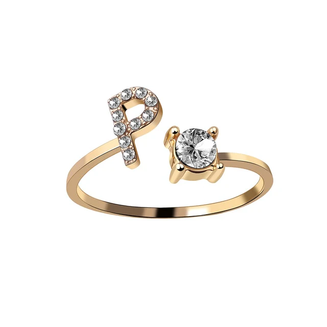 Personalized initial ring - To my favorite Person - Image 20