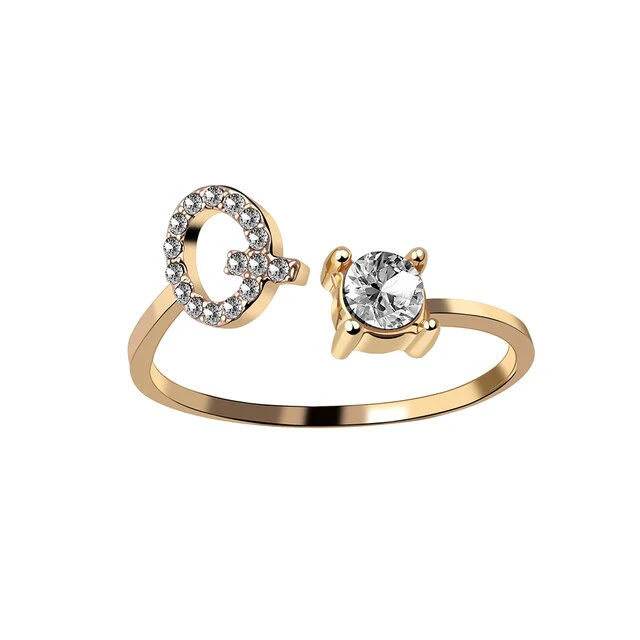 Personalized initial ring - To my favorite Person - Image 21