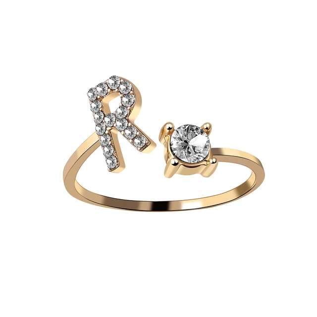 Personalized initial ring - To my favorite Person - Image 22