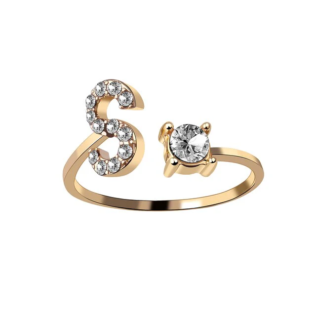 Personalized initial ring - To my favorite Person - Image 24