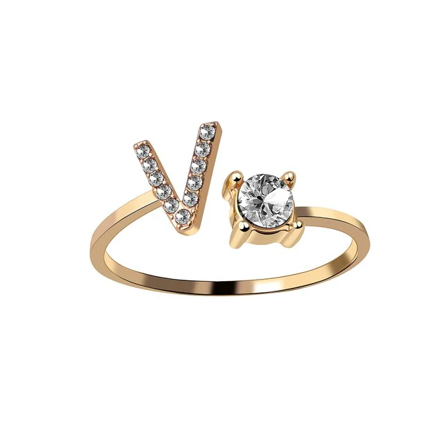Personalized initial ring - To my favorite Person - Image 26