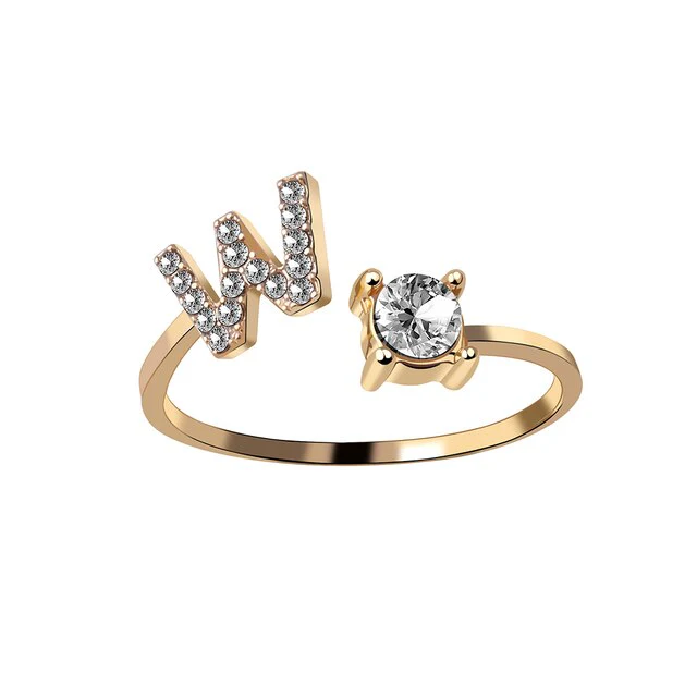 Personalized initial ring - To my favorite Person - Image 28