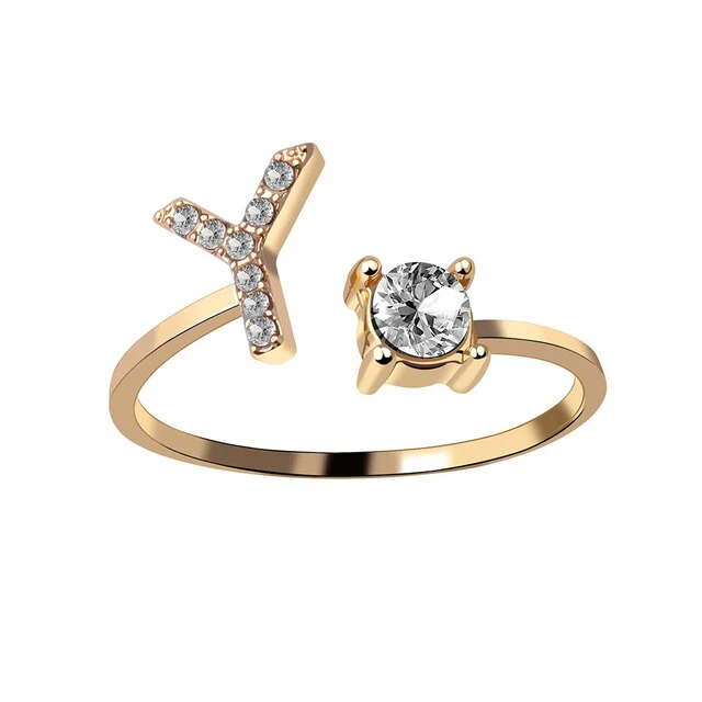 Personalized initial ring - To my favorite Person - Image 32