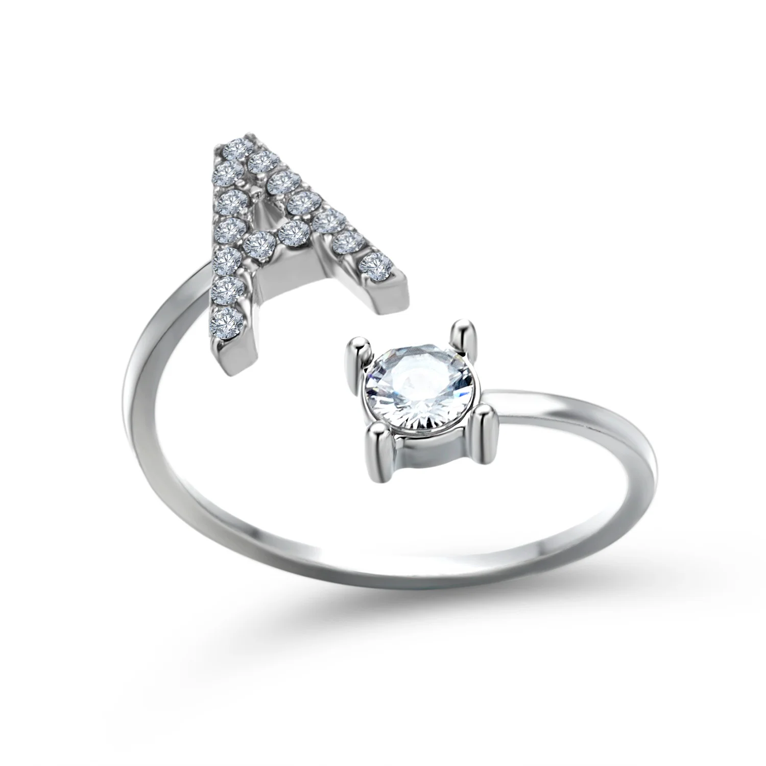 Personalized initial ring - To my favorite Person - Image 35