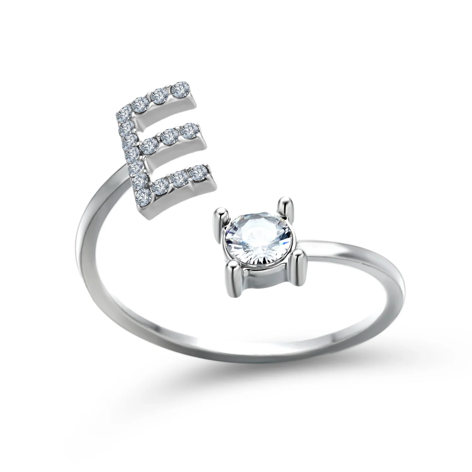 Personalized initial ring - To my favorite Person - Image 37