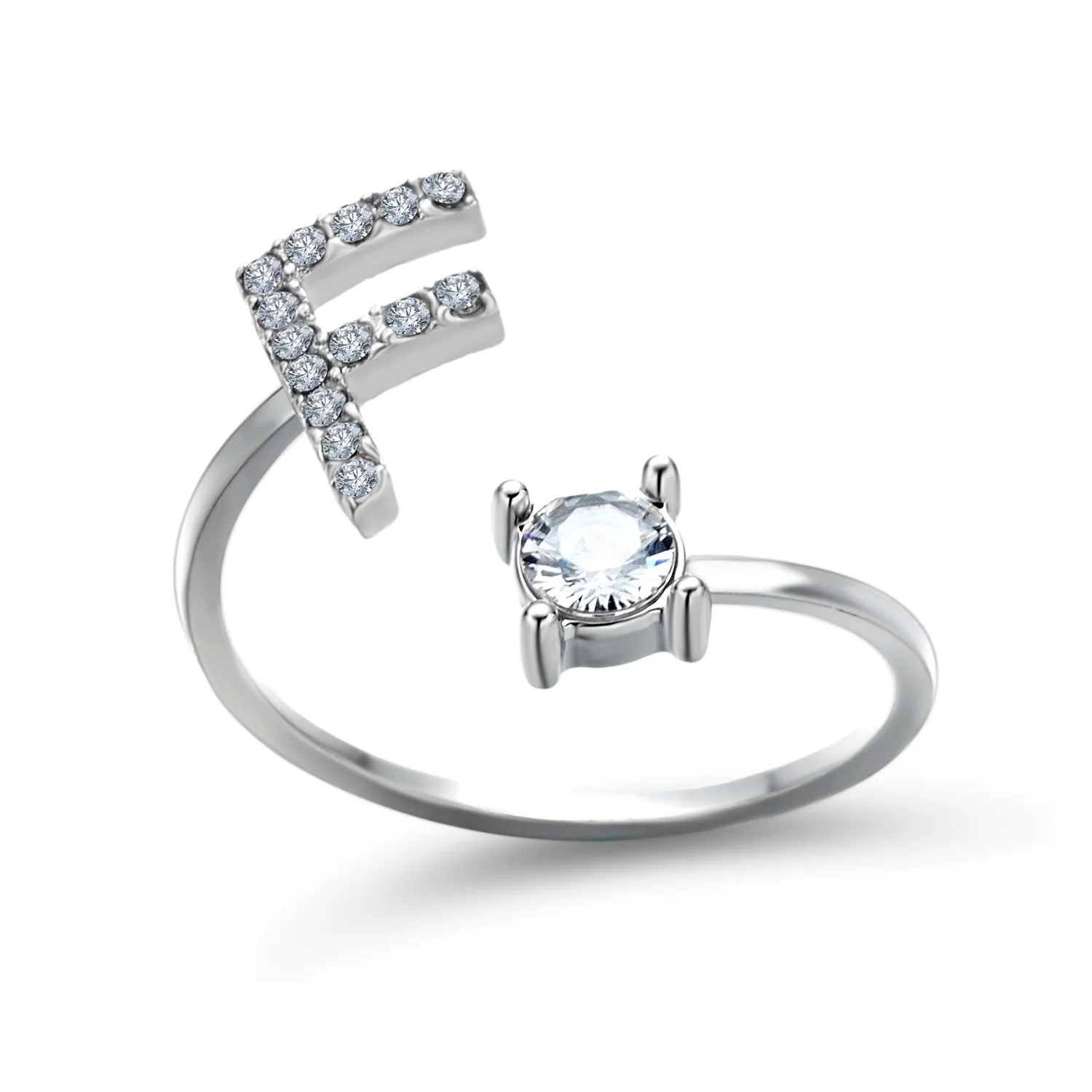 Personalized initial ring - To my favorite Person - Image 38