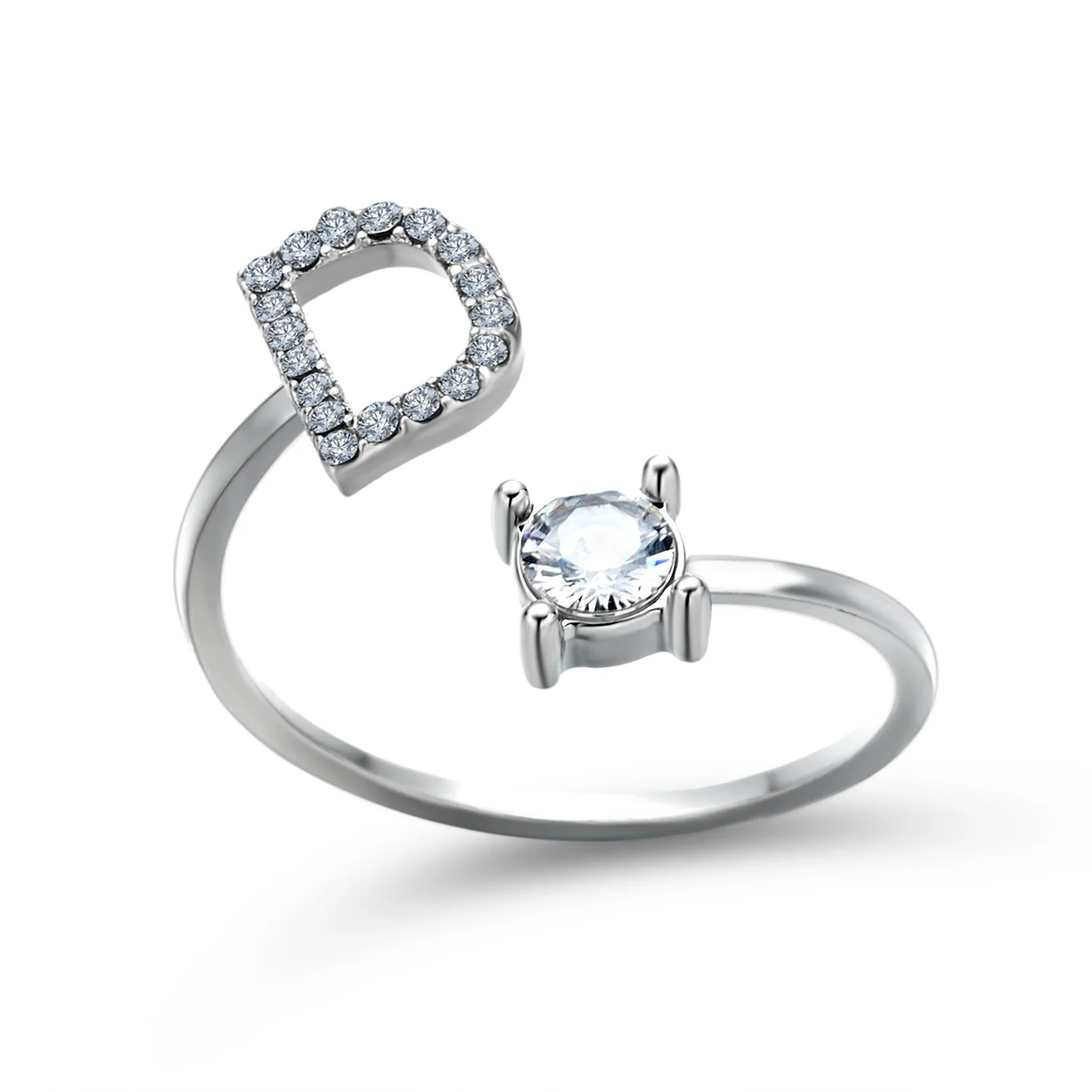 Personalized initial ring - To my favorite Person - Image 39