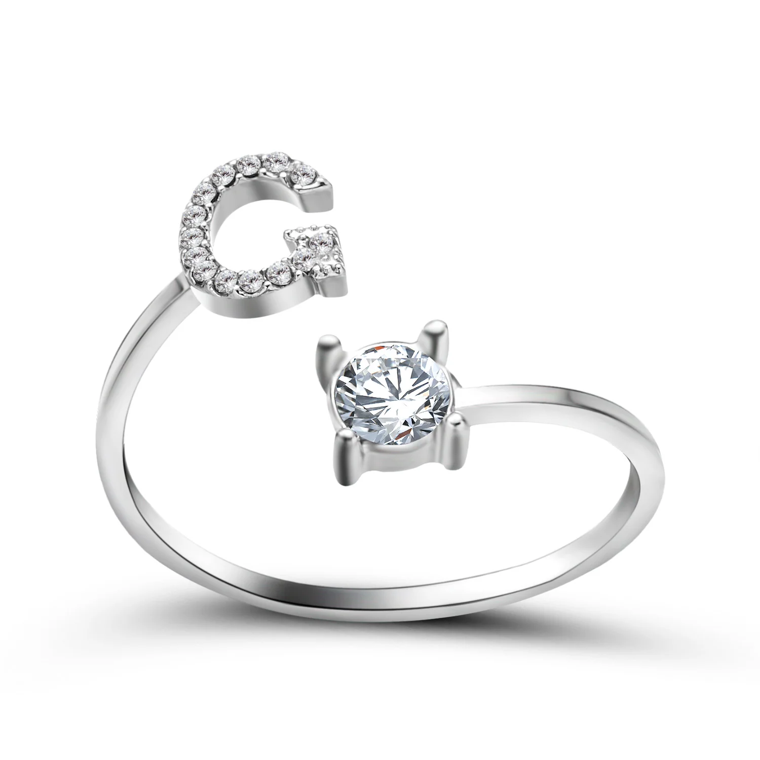 Personalized initial ring - To my favorite Person - Image 40