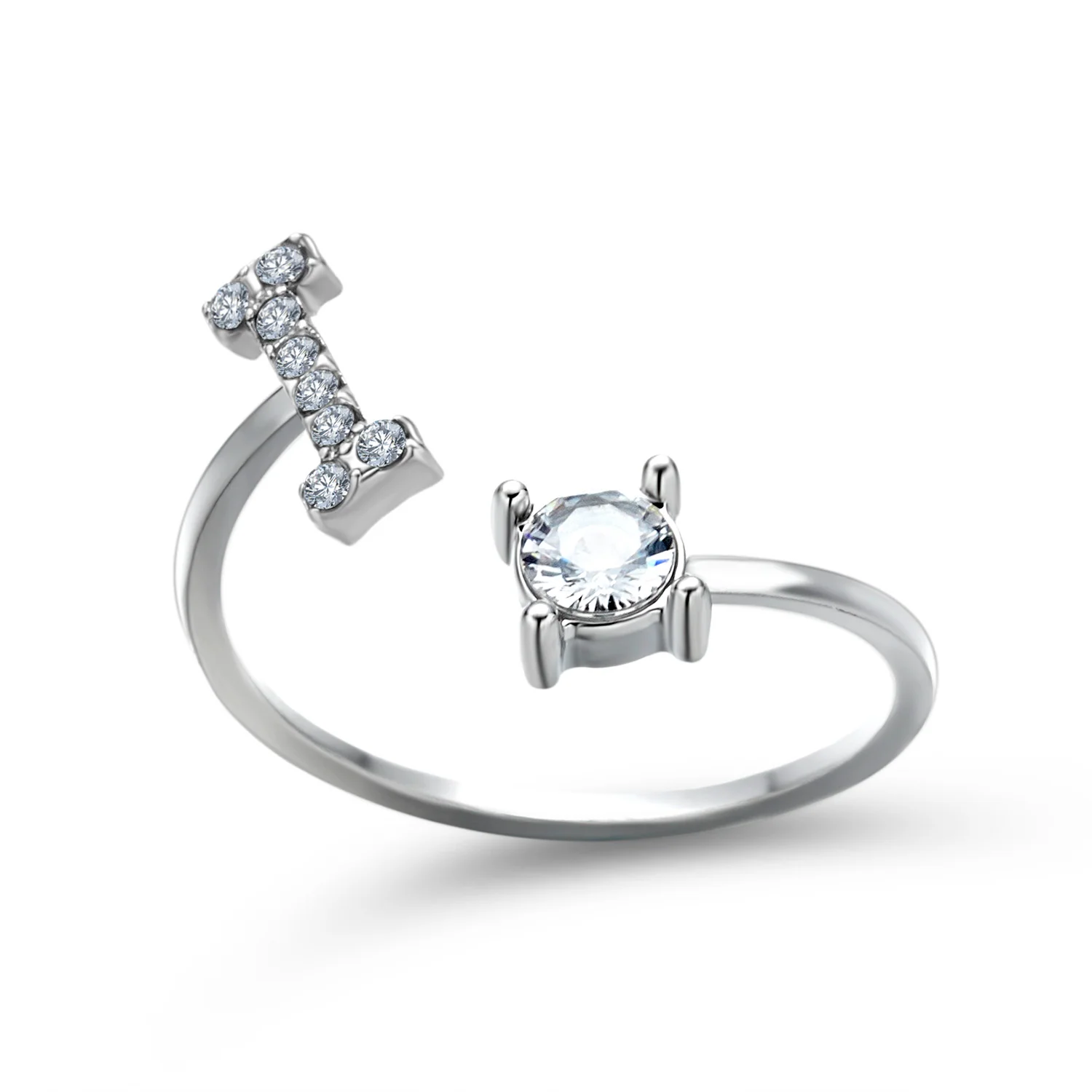 Personalized initial ring - To my favorite Person - Image 41
