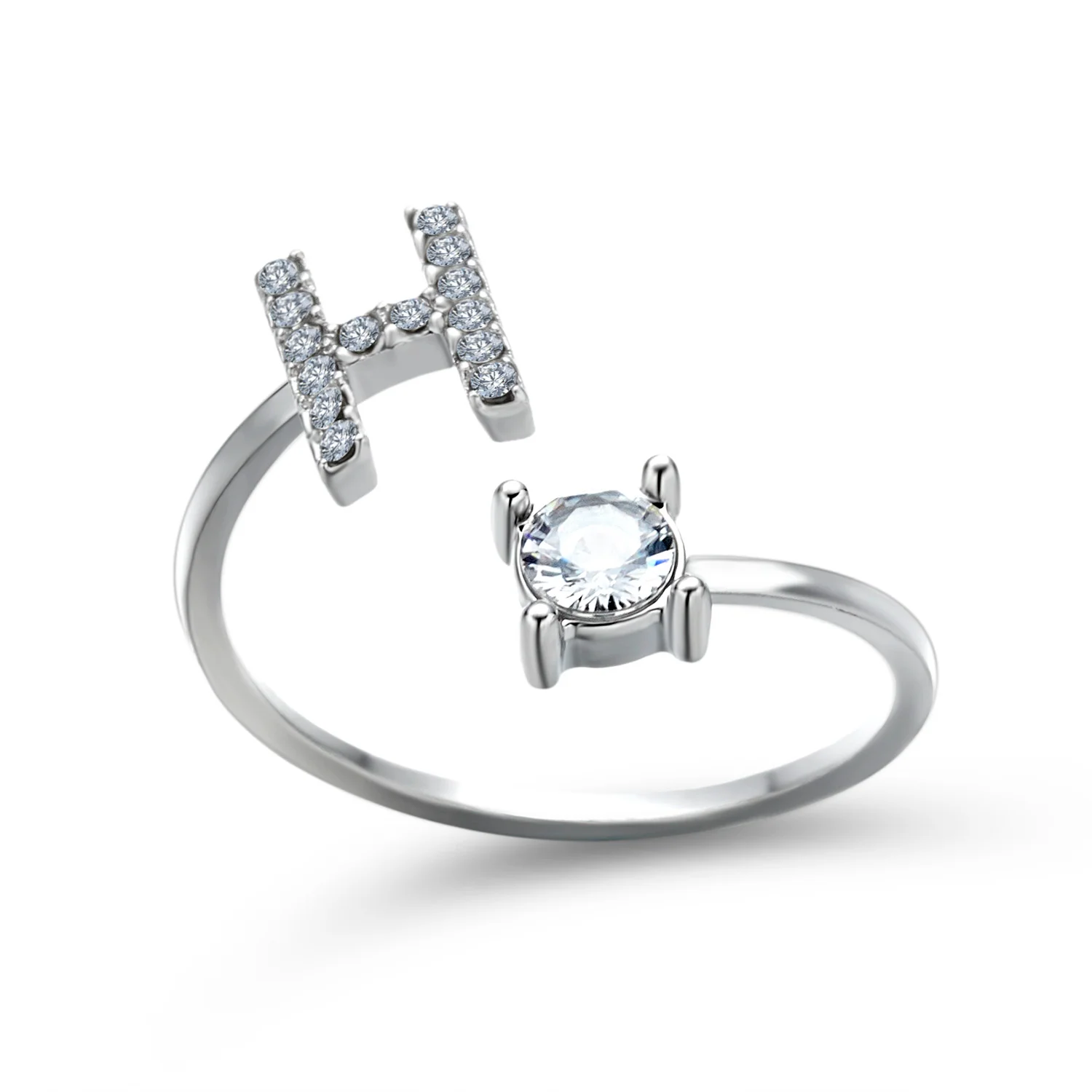 Personalized initial ring - To my favorite Person - Image 42