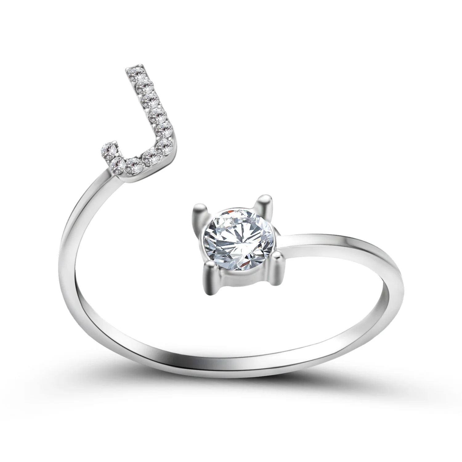 Personalized initial ring - To my favorite Person - Image 43