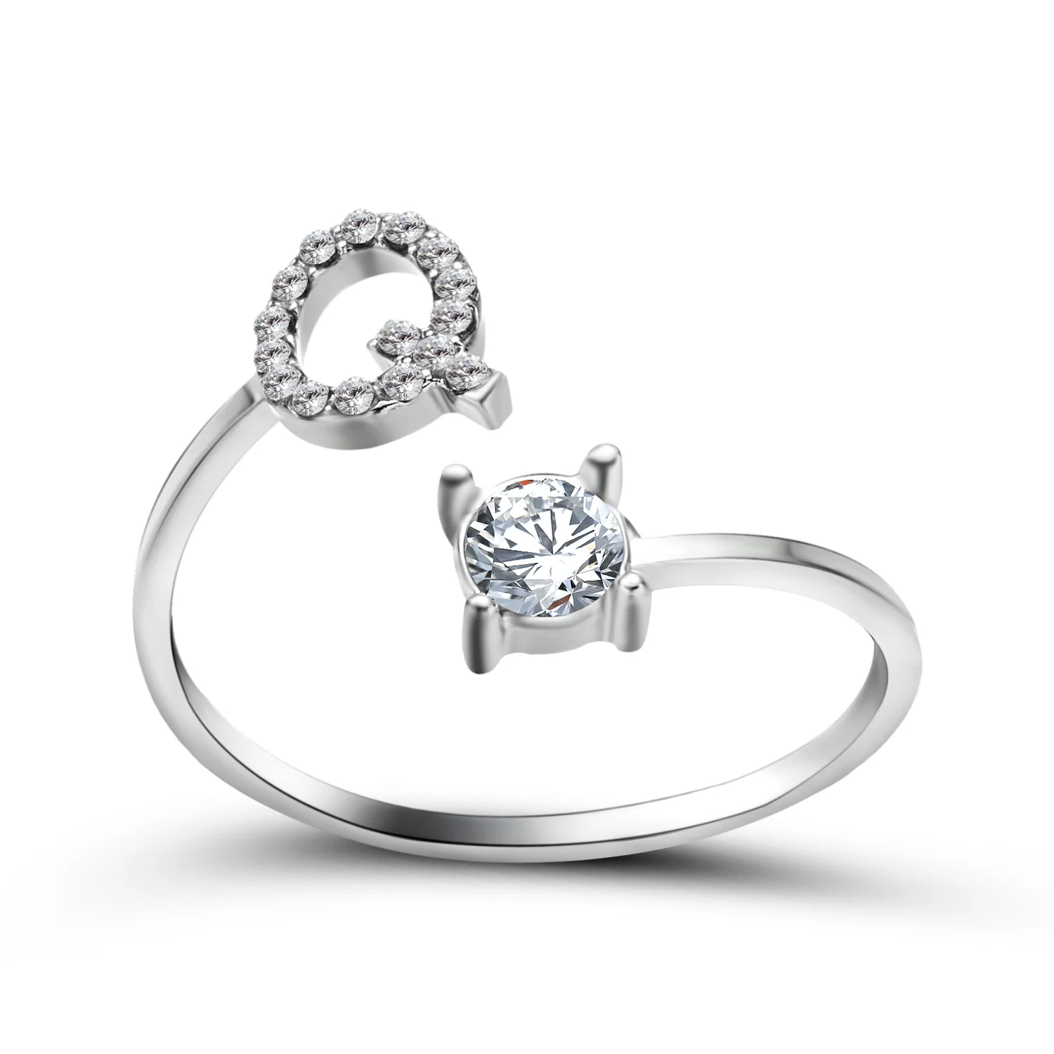 Personalized initial ring - To my favorite Person - Image 52