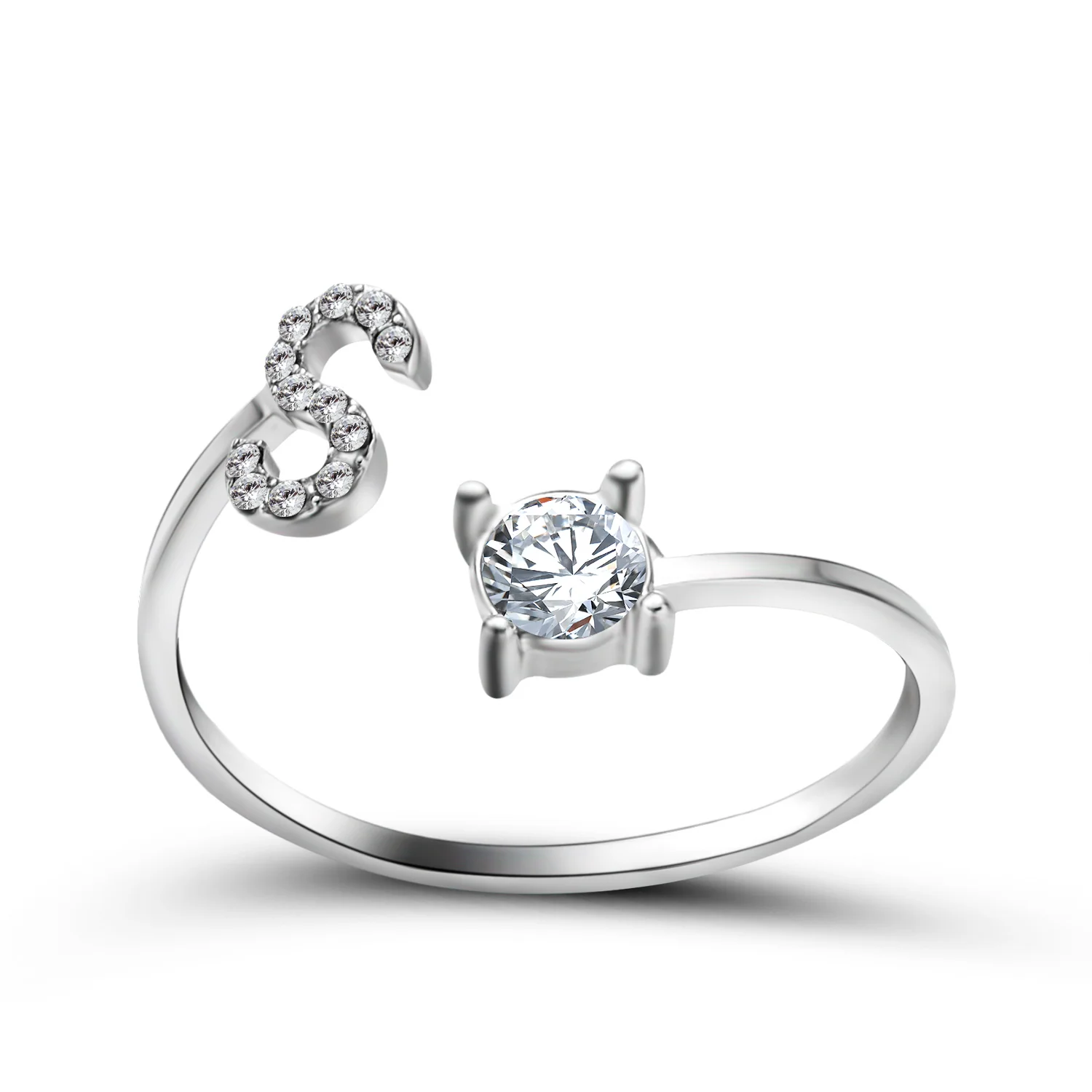 Personalized initial ring - To my favorite Person - Image 55