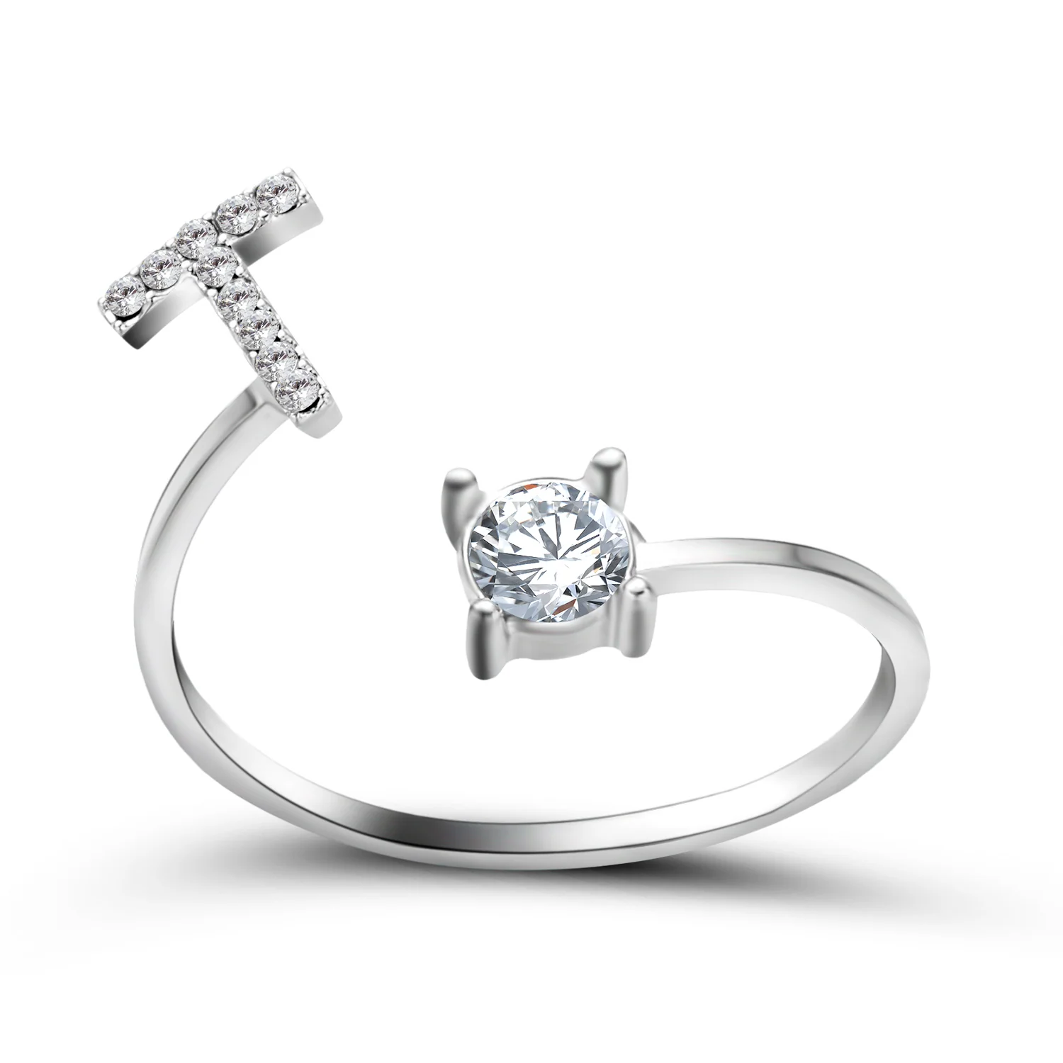 Personalized initial ring - To my favorite Person - Image 56