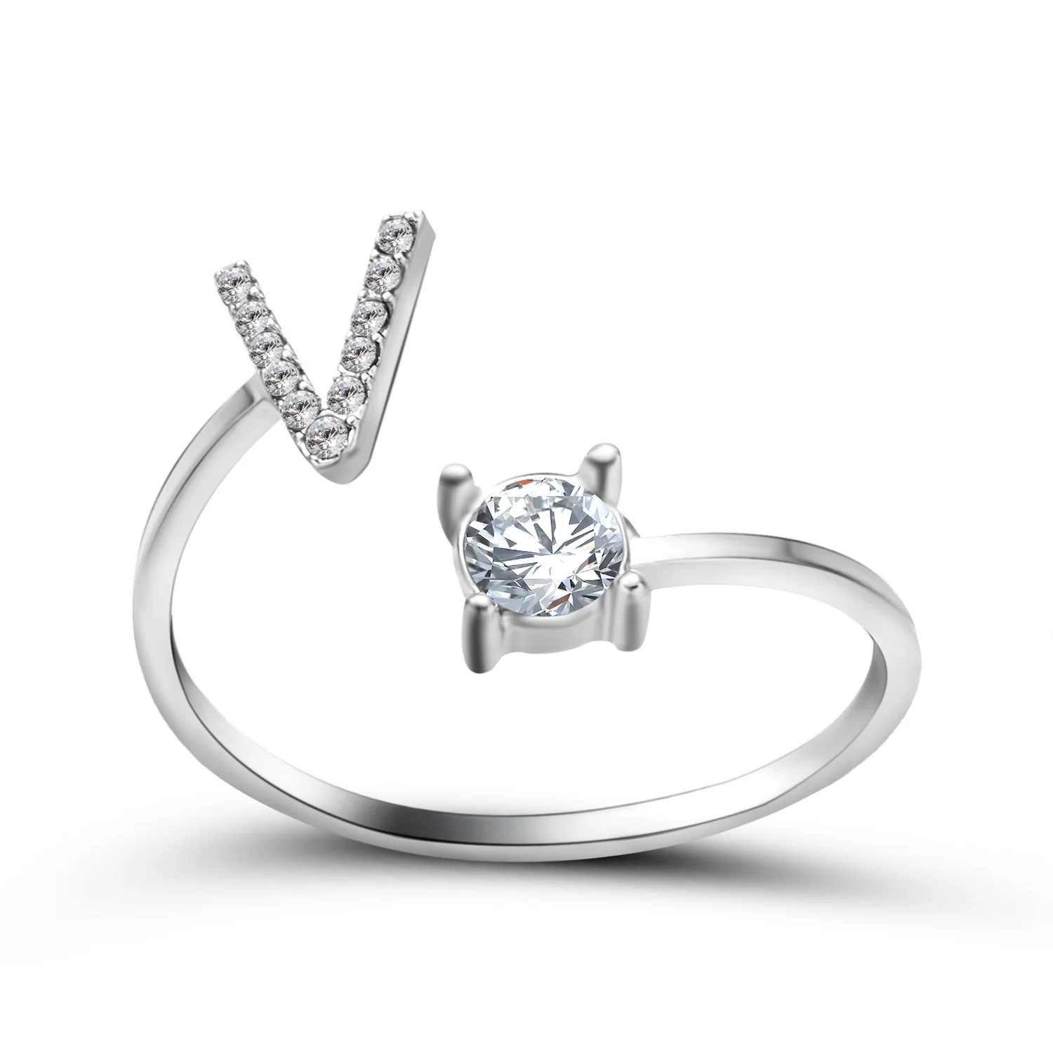 Personalized initial ring - To my favorite Person - Image 58