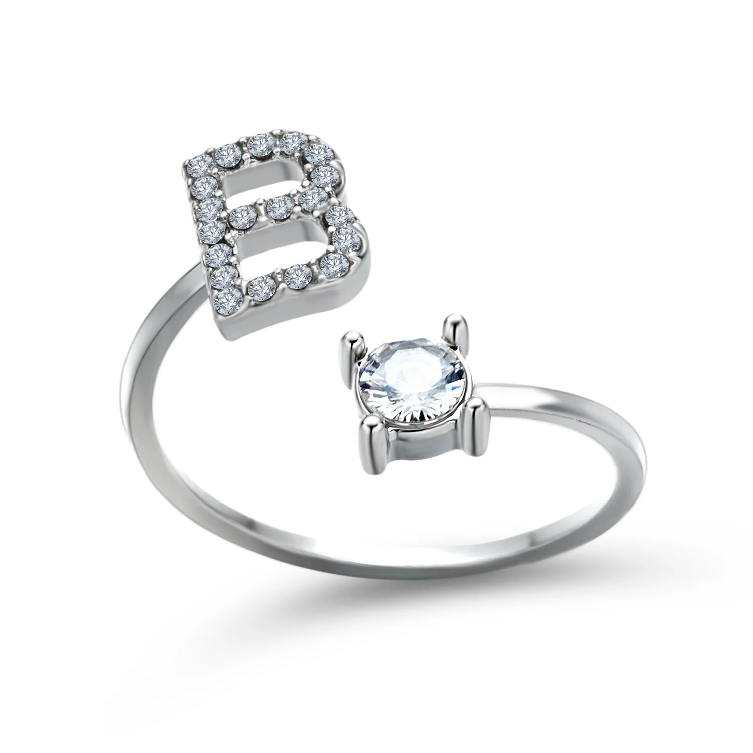 Personalized initial ring - To my favorite Person - Image 6