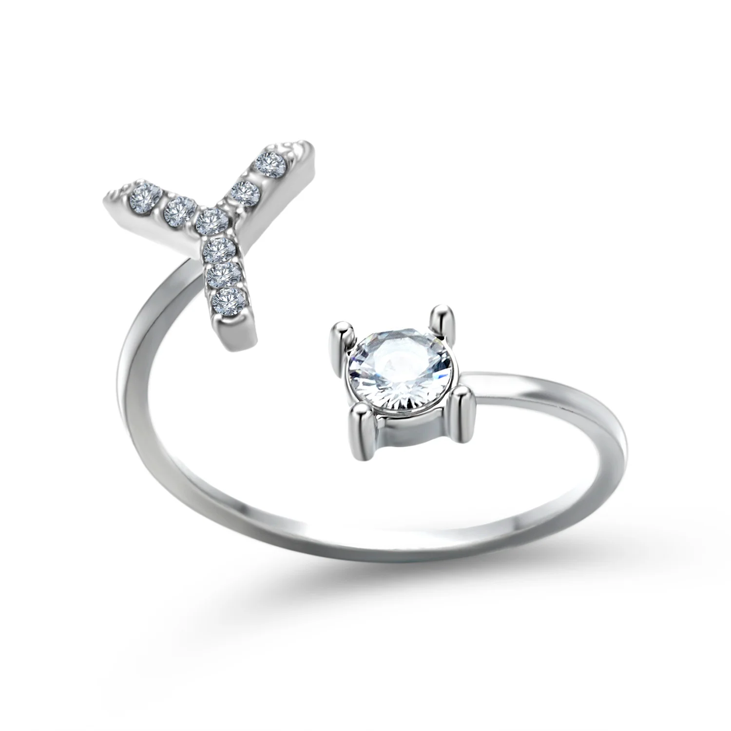 Personalized initial ring - To my favorite Person - Image 61