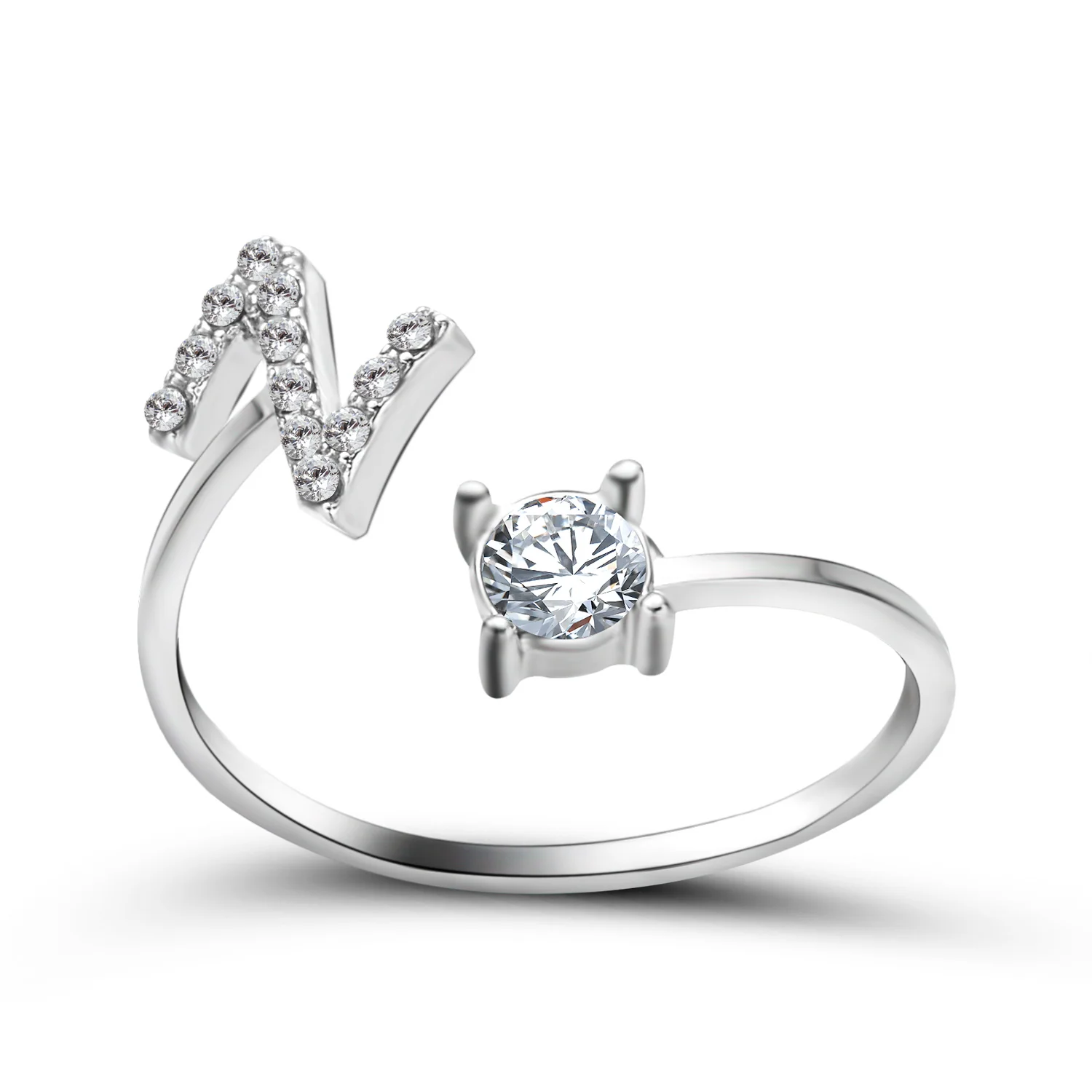 Personalized initial ring - To my favorite Person - Image 62