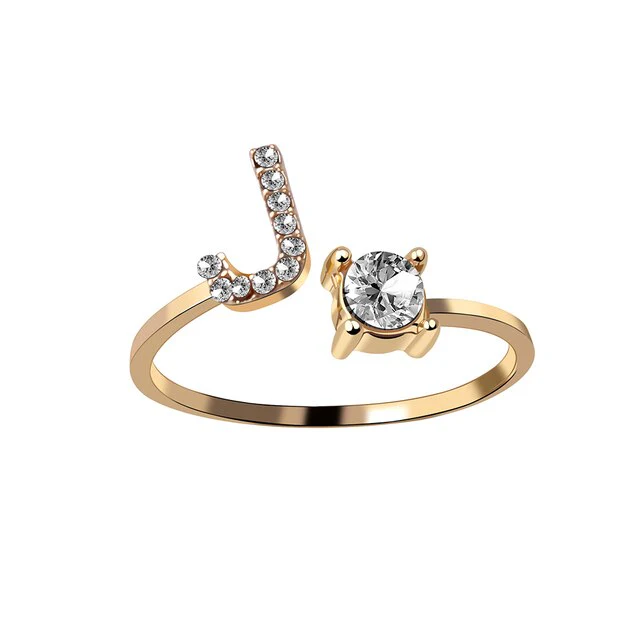 Personalized initial ring - To my favorite Person - Image 64