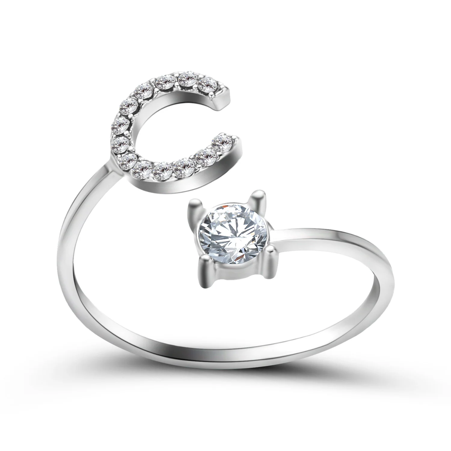 Personalized initial ring - To my favorite Person - Image 7