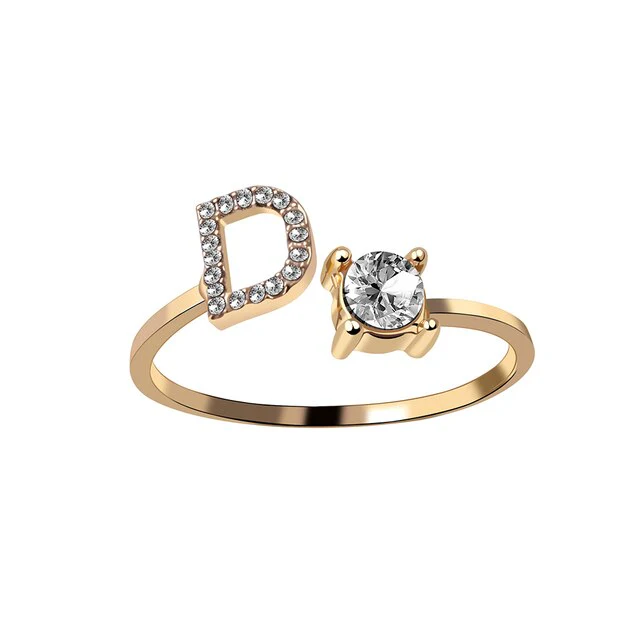 Personalized initial ring - To my favorite Person - Image 8