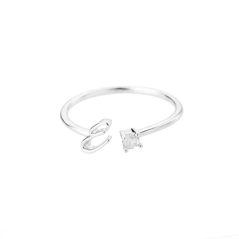 Initial Ring with Luxury Rosebox with Light - Image 12
