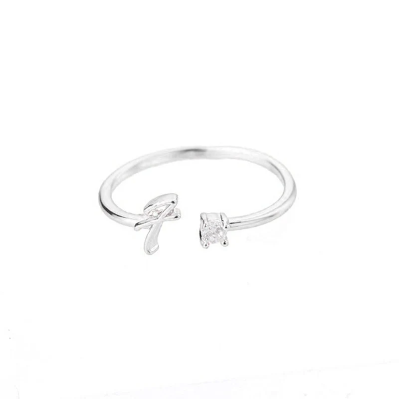 Initial Ring with Luxury Rosebox with Light - Image 13