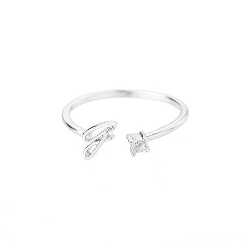 Initial Ring with Luxury Rosebox with Light - Image 15