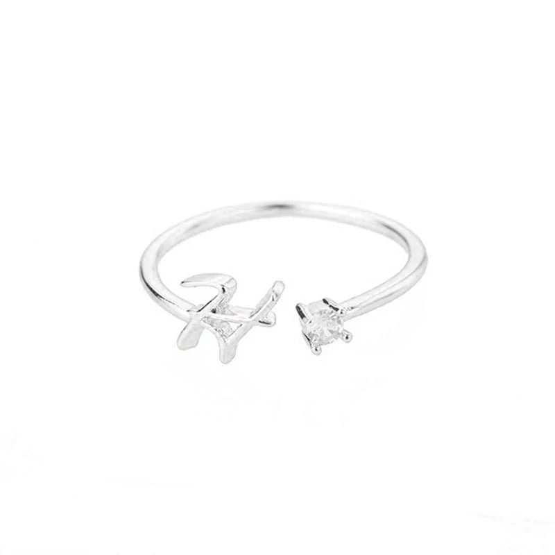 Initial Ring with Luxury Rosebox with Light - Image 16
