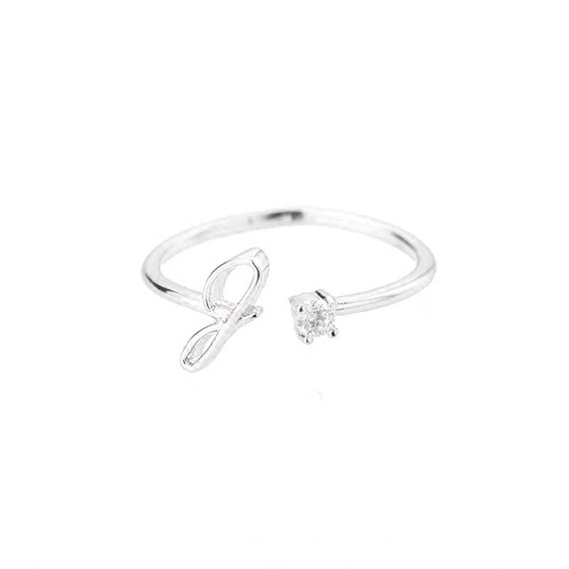 Initial Ring with Luxury Rosebox with Light - Image 18