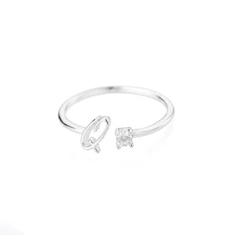 Initial Ring with Luxury Rosebox with Light - Image 25