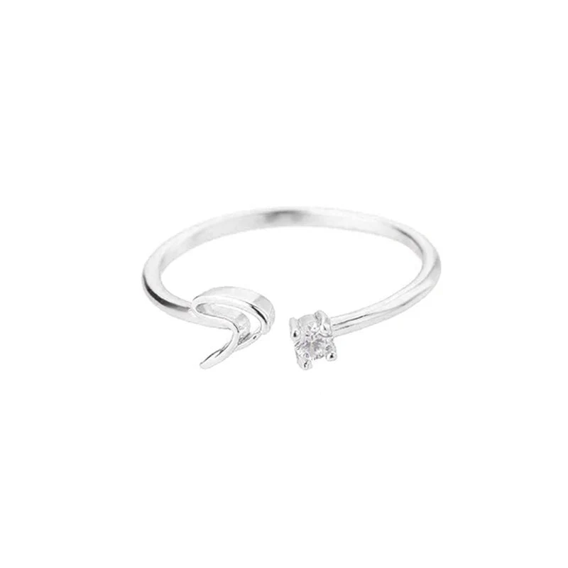 Initial Ring with Luxury Rosebox with Light - Image 27