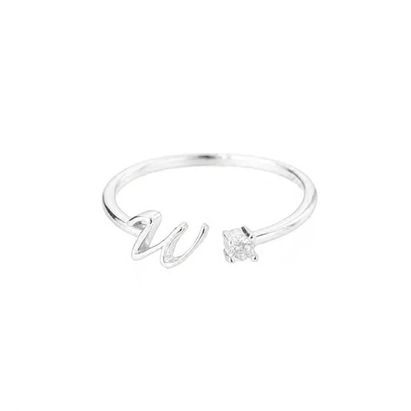 Initial Ring with Luxury Rosebox with Light - Image 31