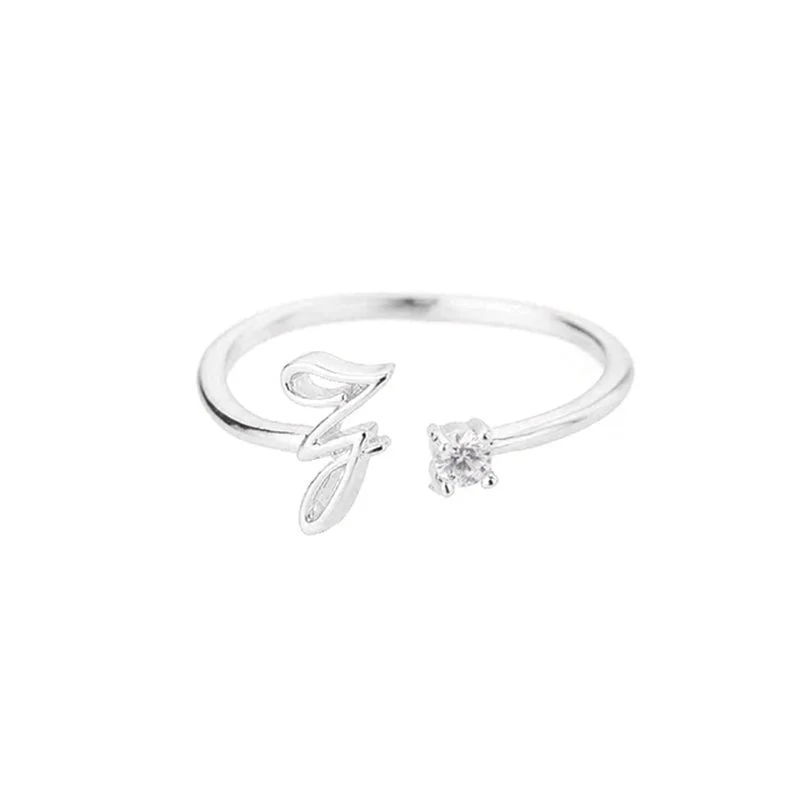 Initial Ring with Luxury Rosebox with Light - Image 34