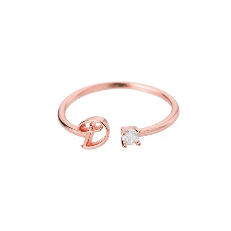 Initial Ring with Luxury Rosebox with Light - Image 40