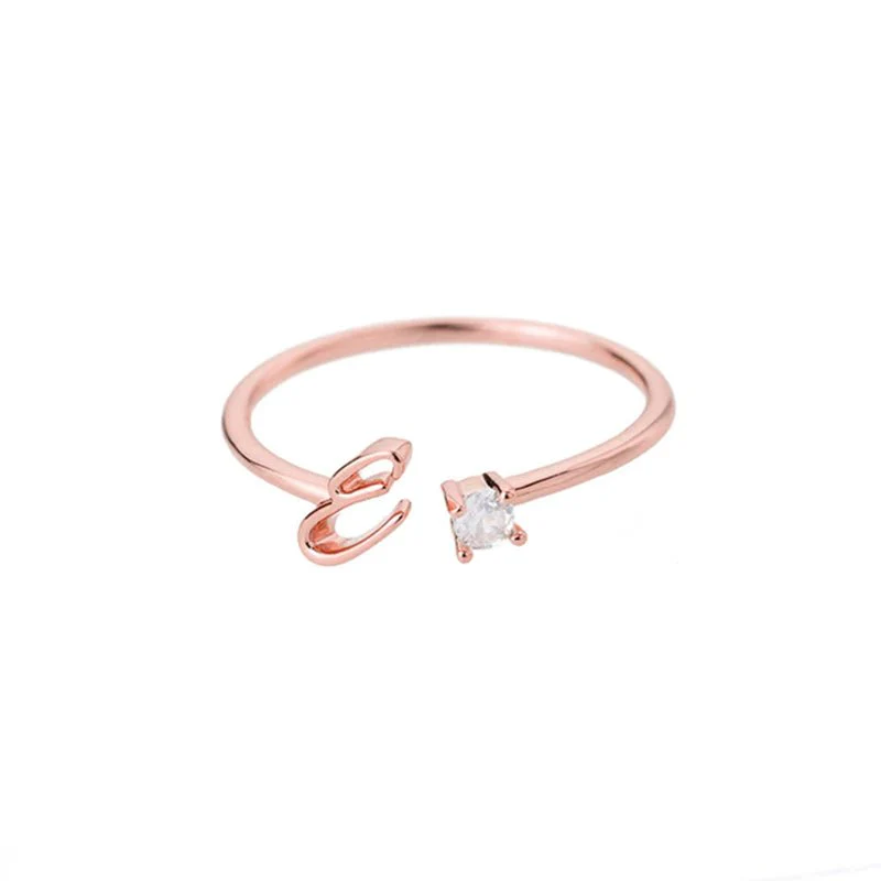 Initial Ring with Luxury Rosebox with Light - Image 41