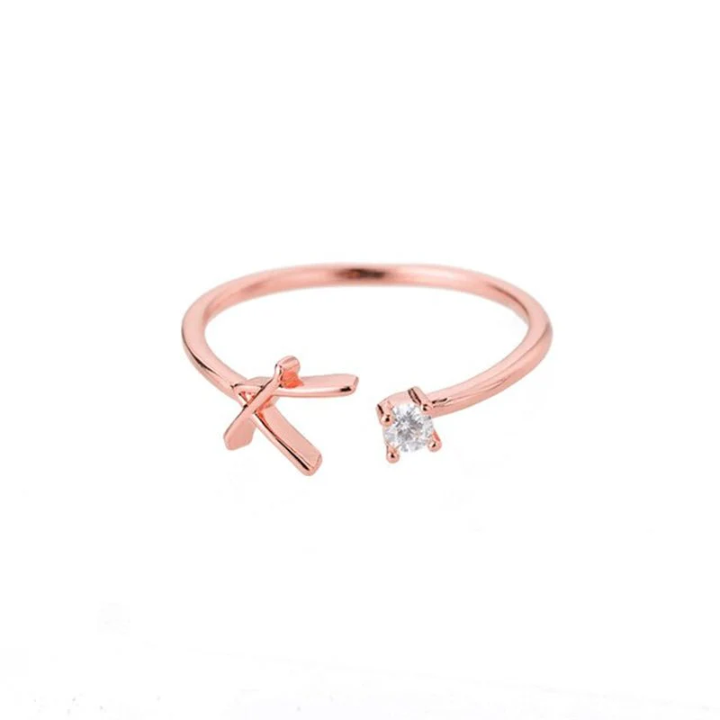 Initial Ring with Luxury Rosebox with Light - Image 47