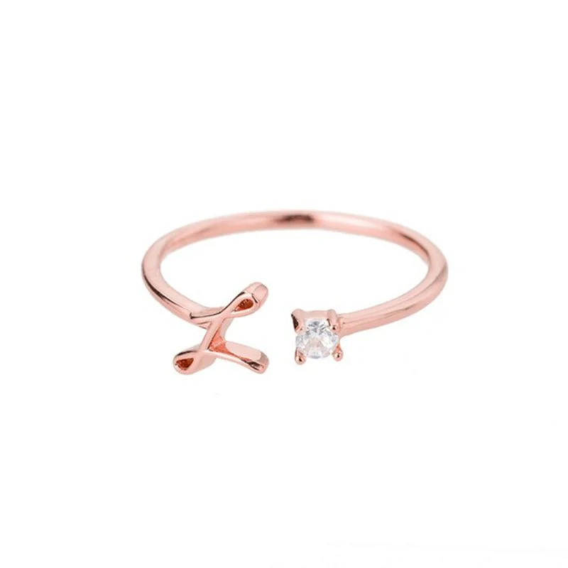 Initial Ring with Luxury Rosebox with Light - Image 48