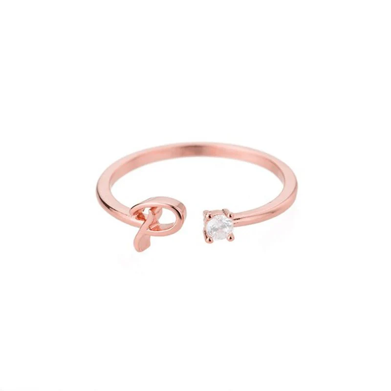 Initial Ring with Luxury Rosebox with Light - Image 52