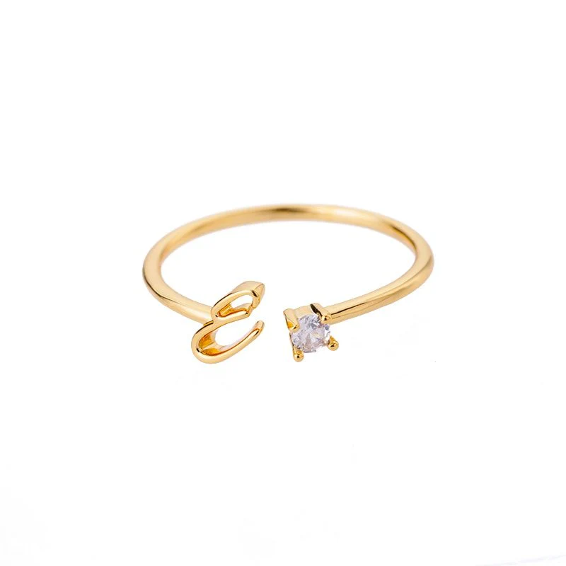 Initial Ring with Luxury Rosebox with Light - Image 67