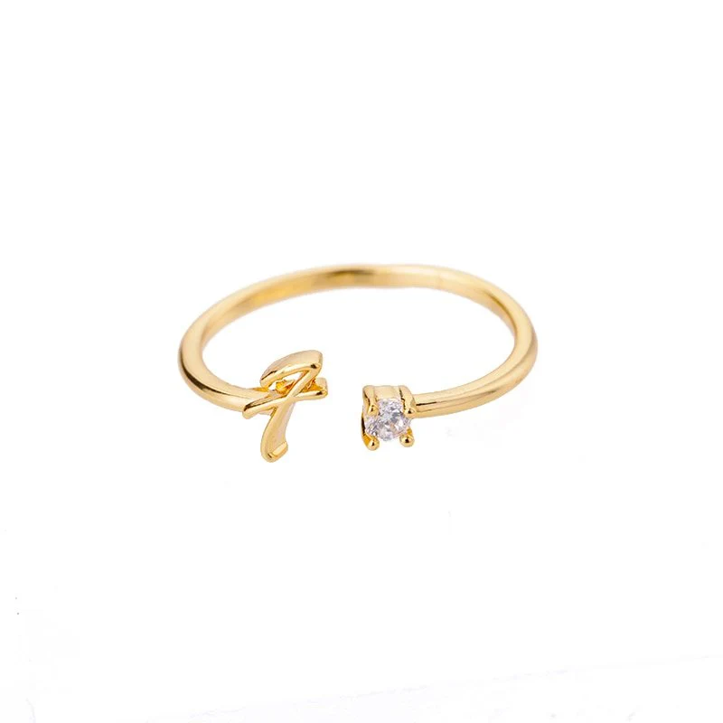 Initial Ring with Luxury Rosebox with Light - Image 68