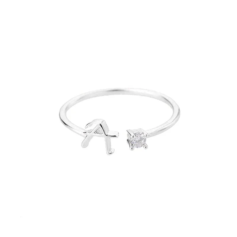 Initial Ring with Luxury Rosebox with Light - Image 7